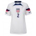 Spojené štáty Sergino Dest #2 Domáci Ženy futbalový dres MS 2022 Krátky Rukáv